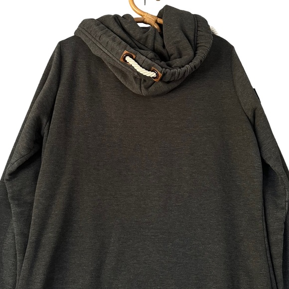 Naketano | Heathered Grey Hoodie Size XL - Picture 7 of 12